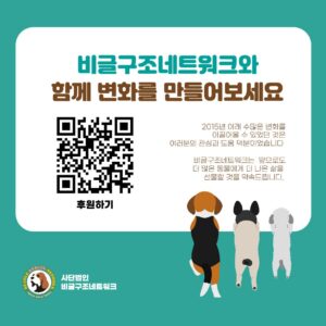 Beagle Network Korea QR code for donations